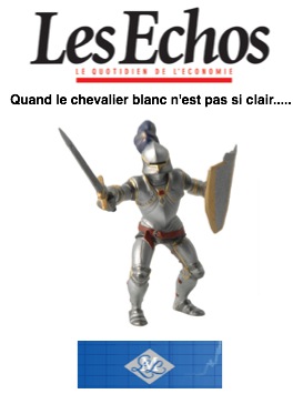 Chevalier blanc Echos fimalac