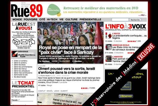 rue89.com homepage rue89.com