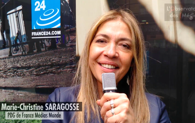 Marie-Christine Saragosse, PDG de France Medias Monde