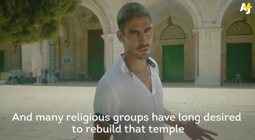 AJ+ rebuild that temple